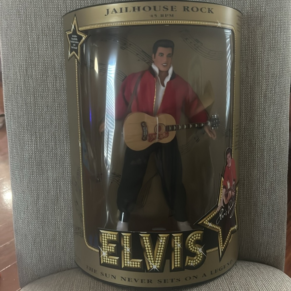 Vintage 1993 Elvis Presley 12” Jailhouse Rock Collectible NIB
